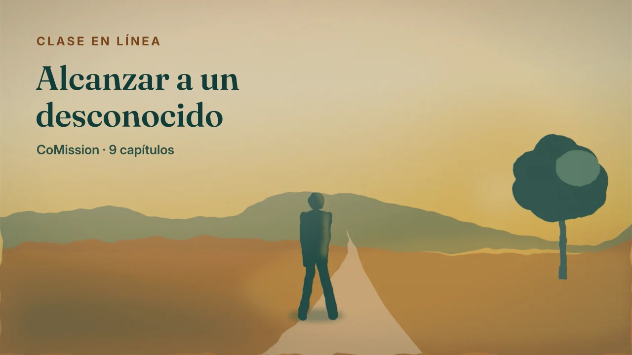 Portada: Alcanzar a un desconocido — un nombre, un número, una Biblia abierta.