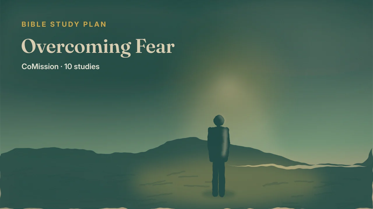 Overcoming Fear — a steady light on the water ahead of a small boat in the storm