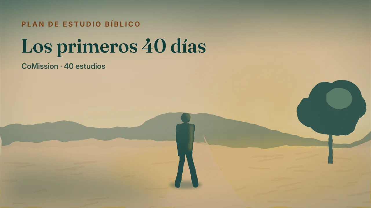 Portada de Los primeros 40 días — un brote joven que sube hacia la luz