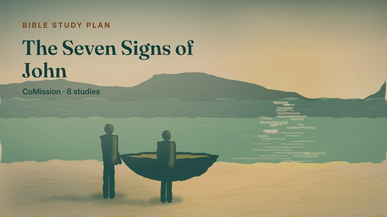 The Seven Signs of John — seven points of light in an arc