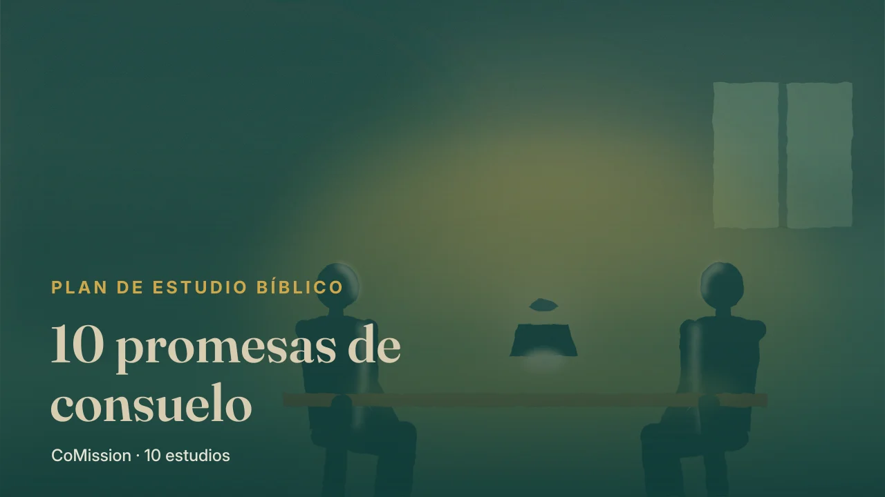 Portada de 10 promesas de consuelo — un ancla