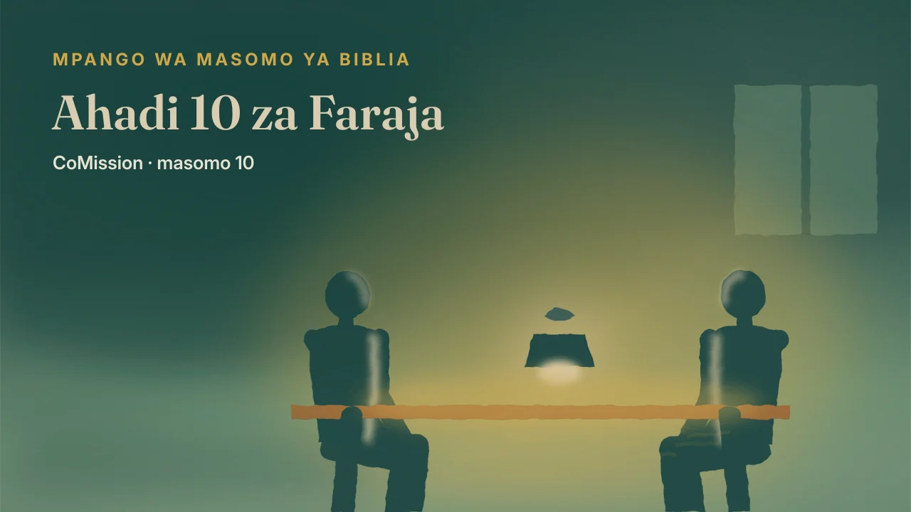 Jalada la “Ahadi 10 za Faraja”