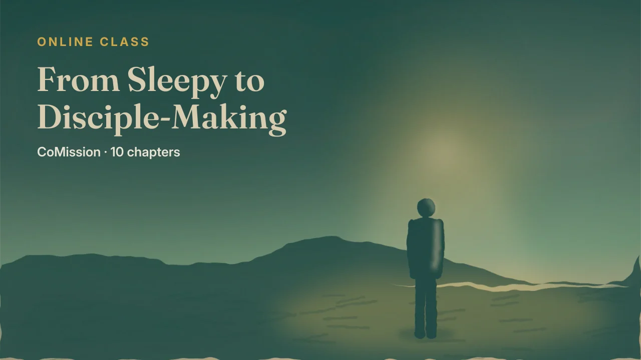 Cover: From Sleepy to Disciple-Making — change the congregation, not the calendar.