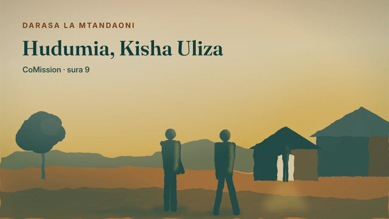 Jalada: Hudumia, Kisha Uliza — huduma inayofungua Biblia.