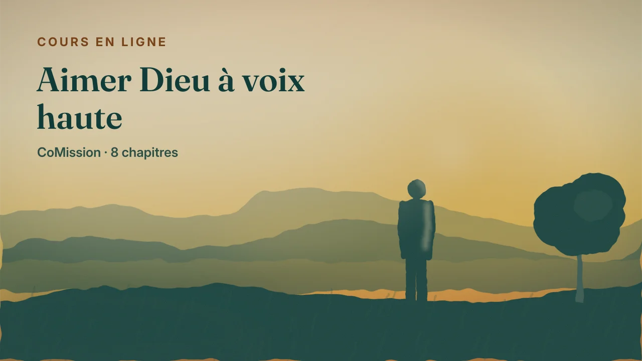 Couverture : Aimer Dieu à voix haute — personnelle, oui ; privée, jamais.