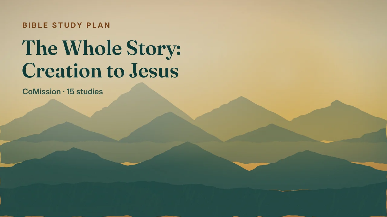 The Whole Story cover — a star rising across the horizon to a sun and cross