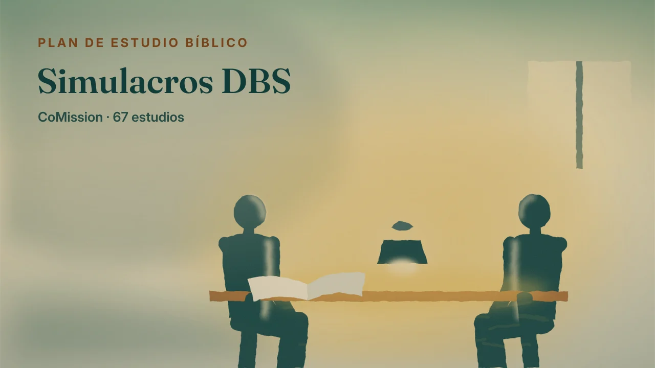 Simulacros DBS — una Biblia abierta sobre una mesa común a la luz del día