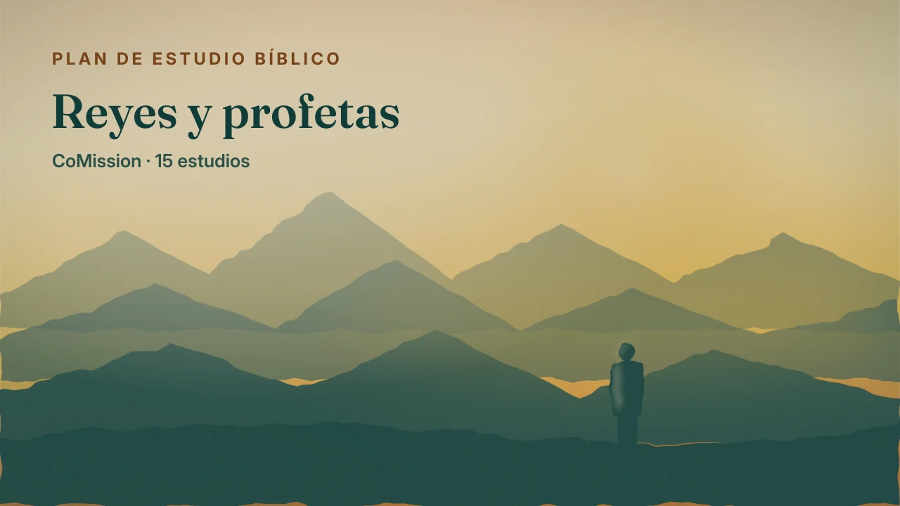 Reyes y profetas — una lámpara encendida en la oscuridad con personas alrededor