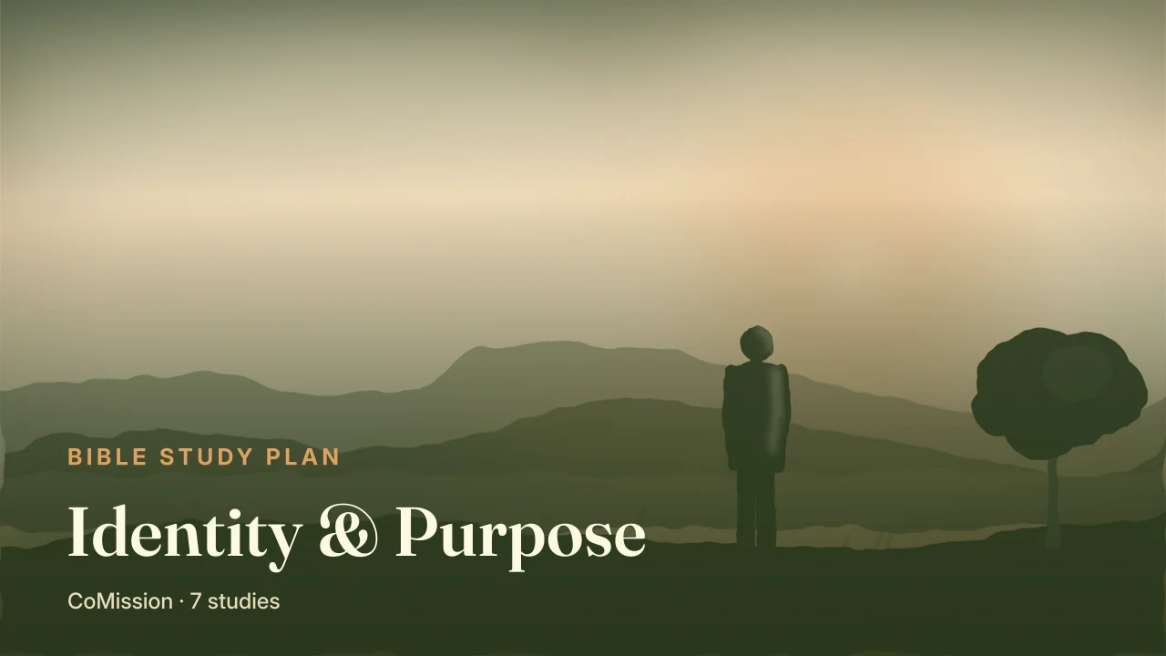 Identity and Purpose cover — a fingerprint