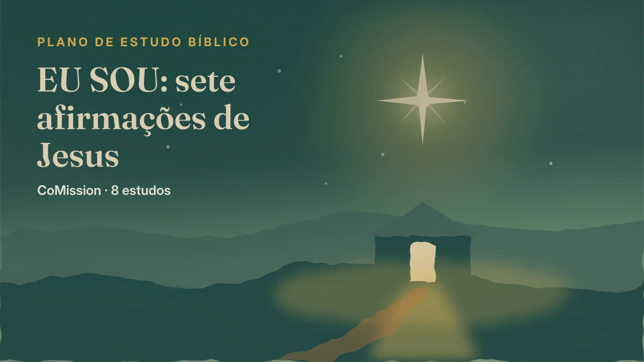 Capa de EU SOU: sete afirmações de Jesus