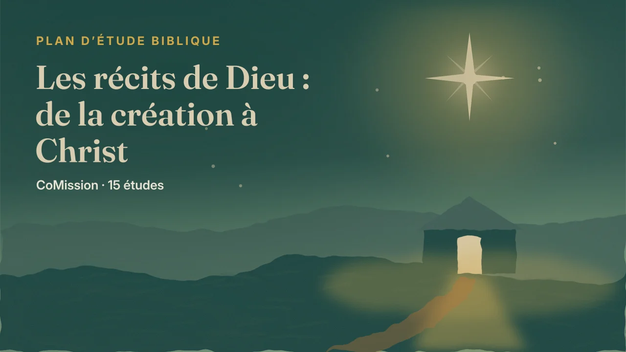 Couverture de « Les récits de Dieu : de la création à Christ »