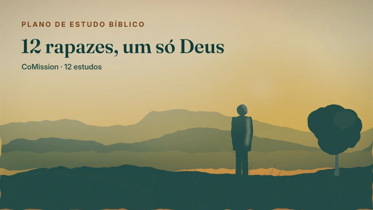 Capa de 12 rapazes, um só Deus