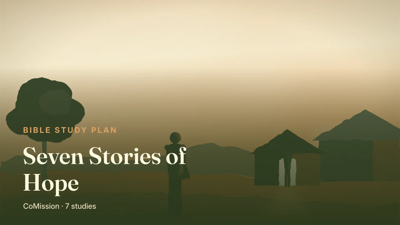 Seven Stories of Hope — an open door spilling warm light into the dark