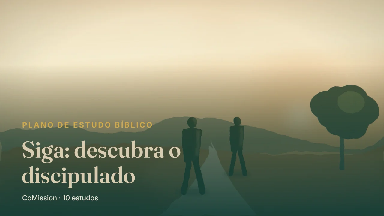 Capa de Siga: descubra o discipulado
