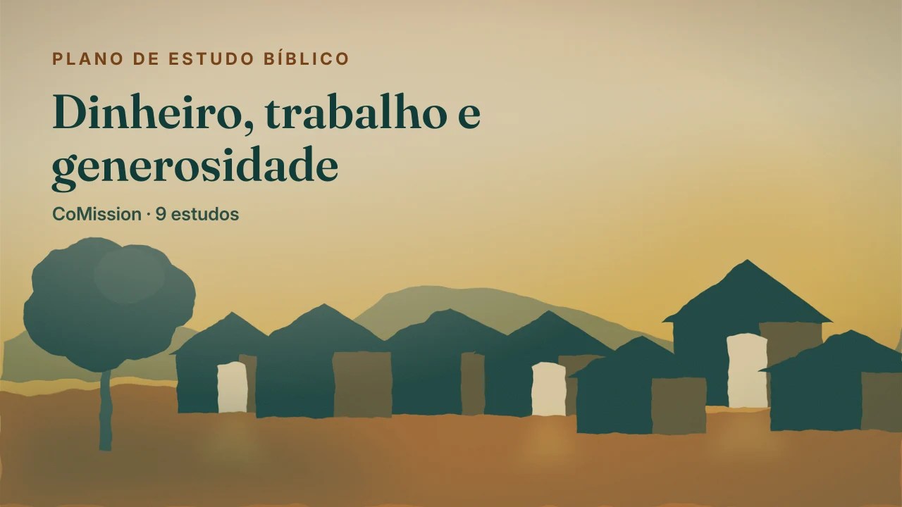 Capa de Dinheiro, trabalho e generosidade