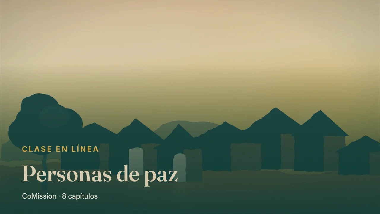 Portada: Personas de paz — ventanas iluminadas en un pueblo al anochecer, los preparados ya en casas comunes.