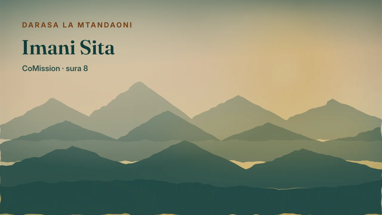 Imani Sita — Tunachoamini kuhusu kufungua Biblia