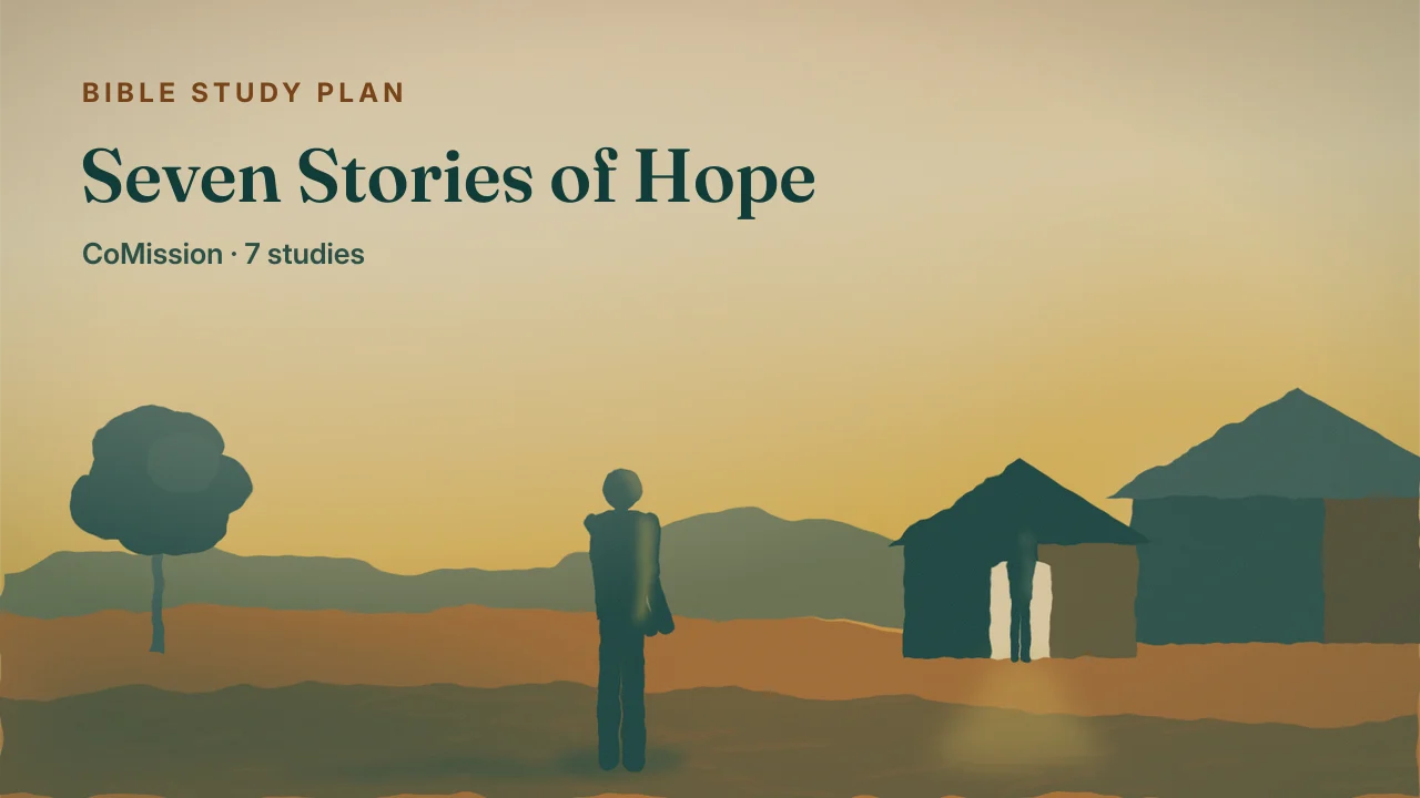 Seven Stories of Hope — an open door spilling warm light into the dark