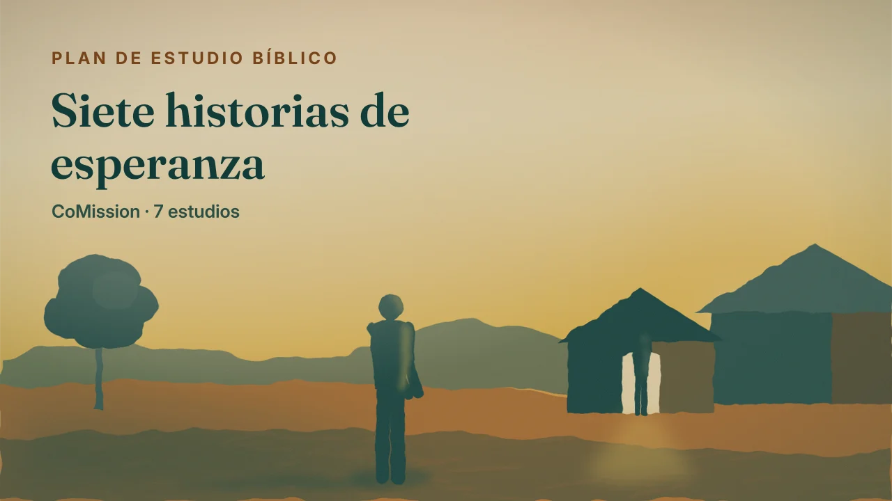 Siete historias de esperanza — una puerta abierta que derrama luz cálida en la oscuridad