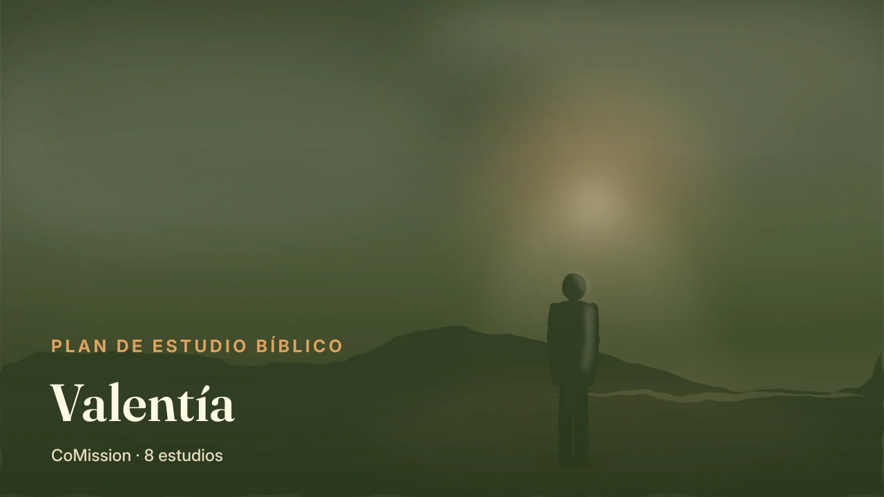 Valentía — una luz pequeña de pie frente a algo mucho más grande, sin miedo