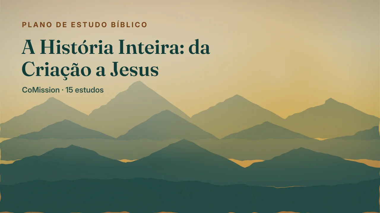 Capa de A História Inteira: da Criação a Jesus