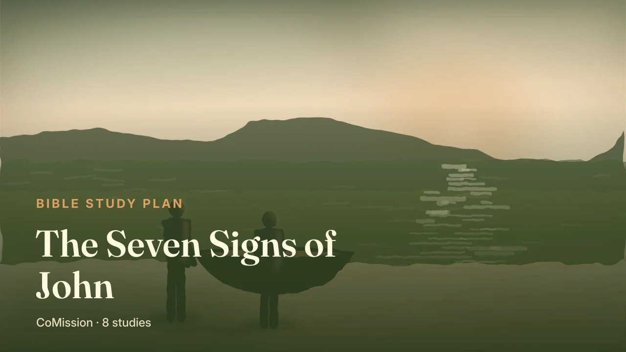 The Seven Signs of John — seven points of light in an arc