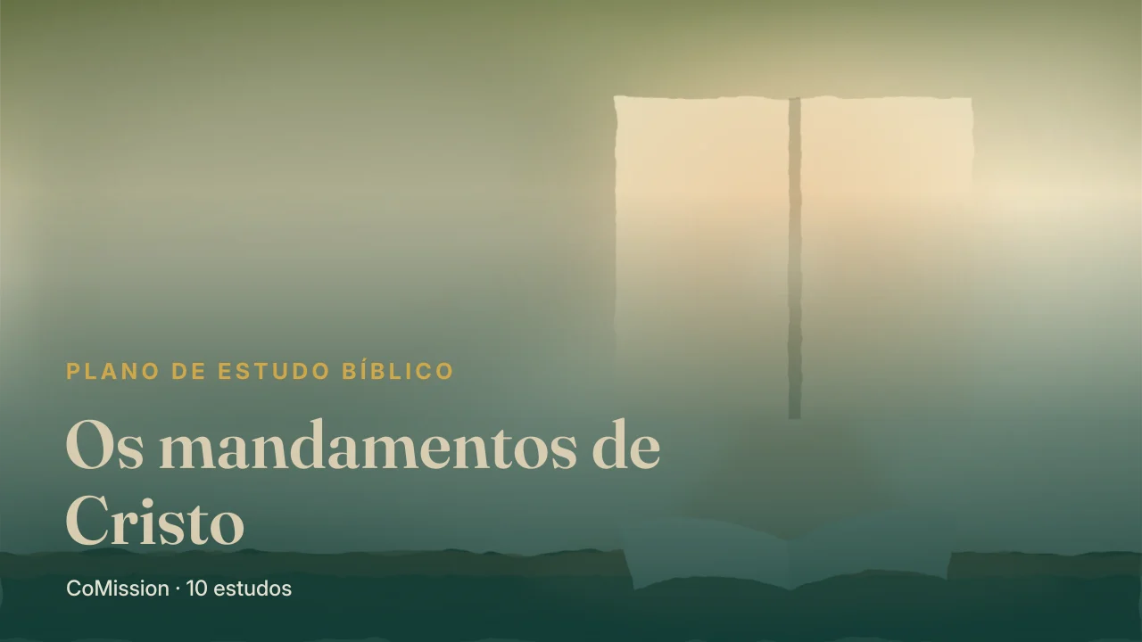 Capa de Os mandamentos de Cristo
