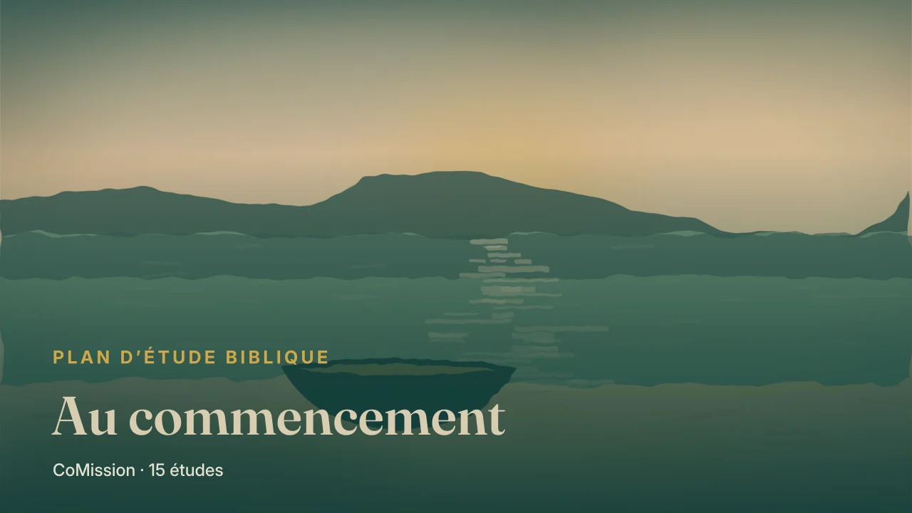 Couverture de « Au commencement »