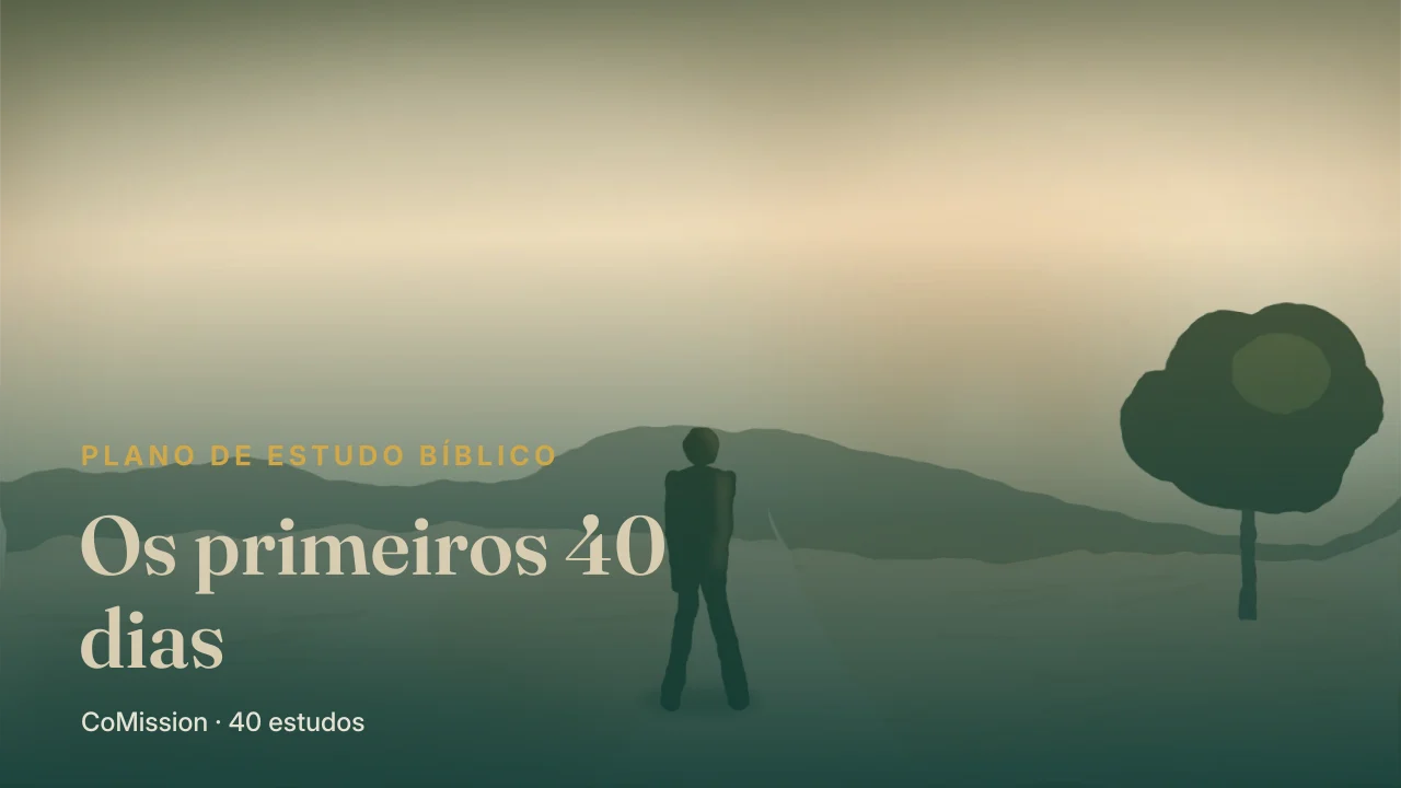 Capa de Os primeiros 40 dias