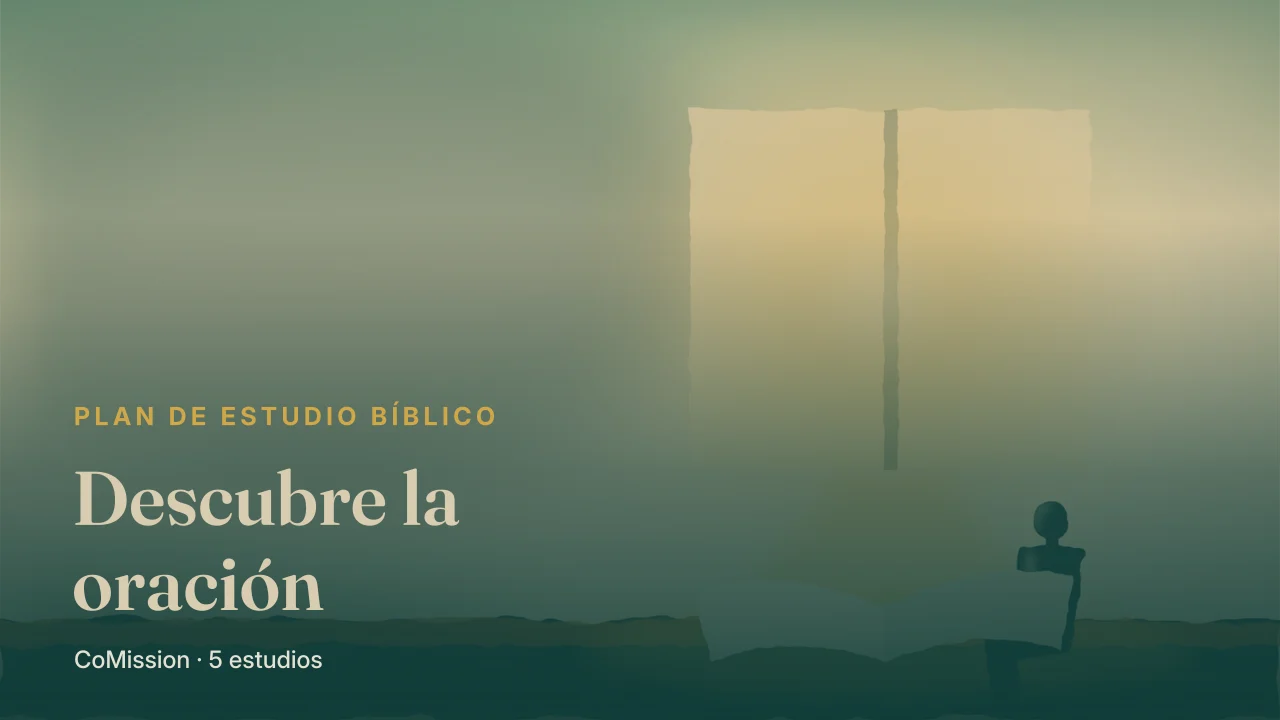 Portada de Descubre la oración — volutas que ascienden hacia la luz