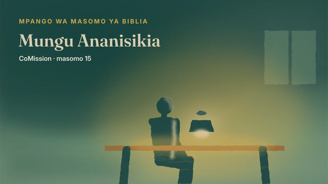 Jalada la “Mungu Ananisikia”