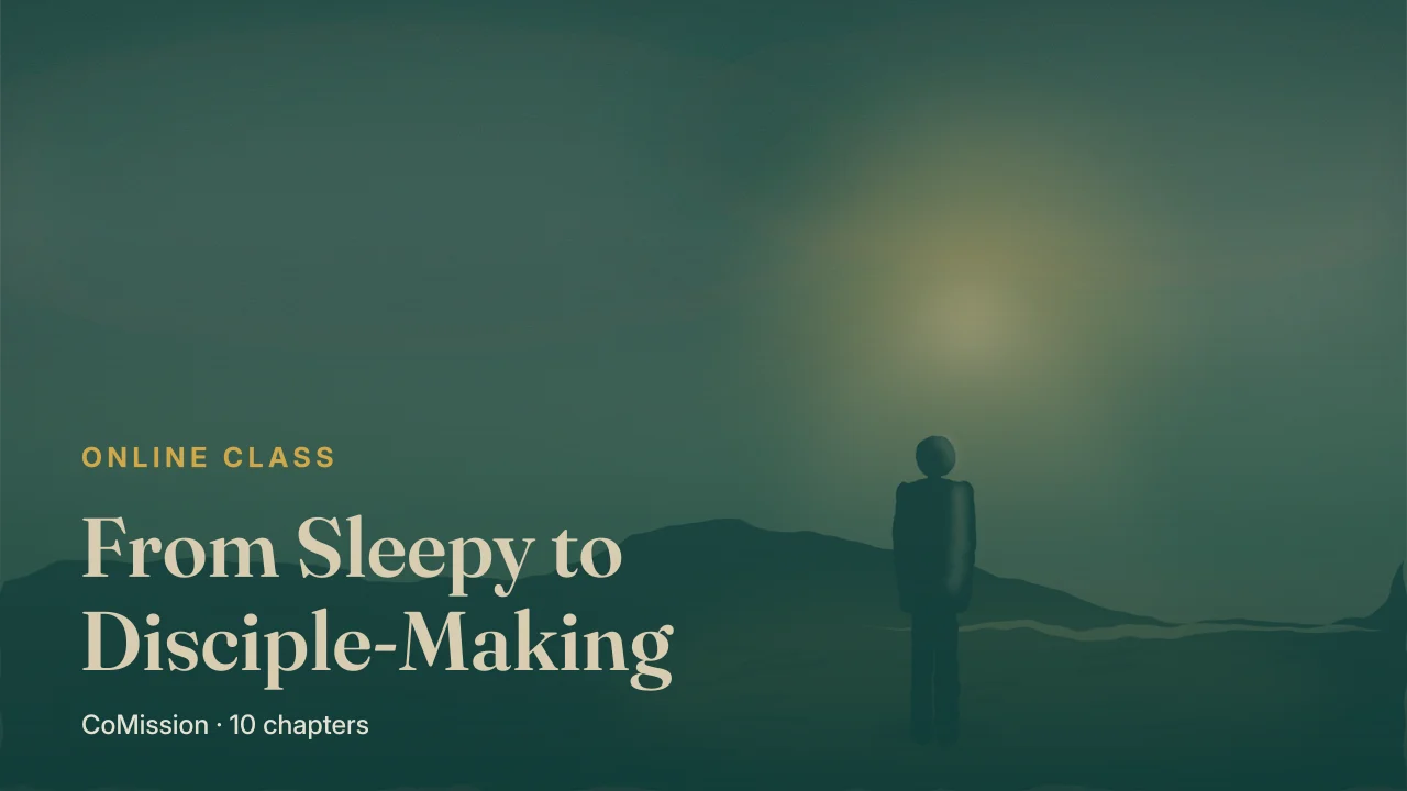 Cover: From Sleepy to Disciple-Making — change the congregation, not the calendar.