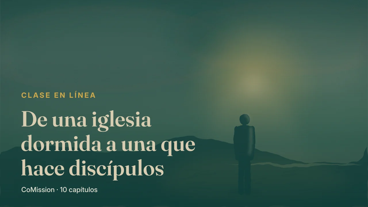 Portada: De una iglesia dormida a una que hace discípulos — cambie la congregación, no el calendario.