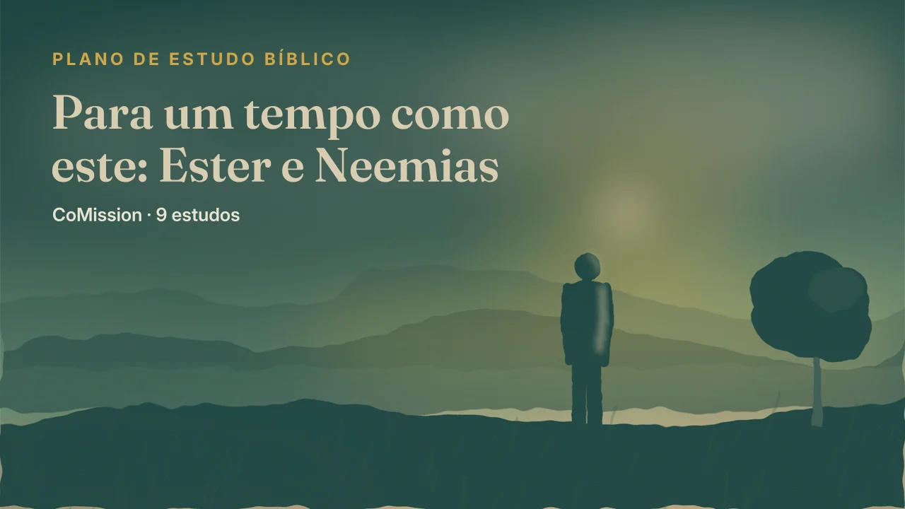 Capa de Para um tempo como este: Ester e Neemias