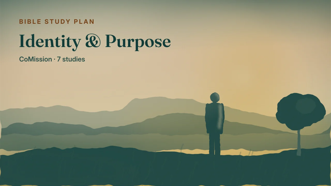 Identity and Purpose cover — a fingerprint