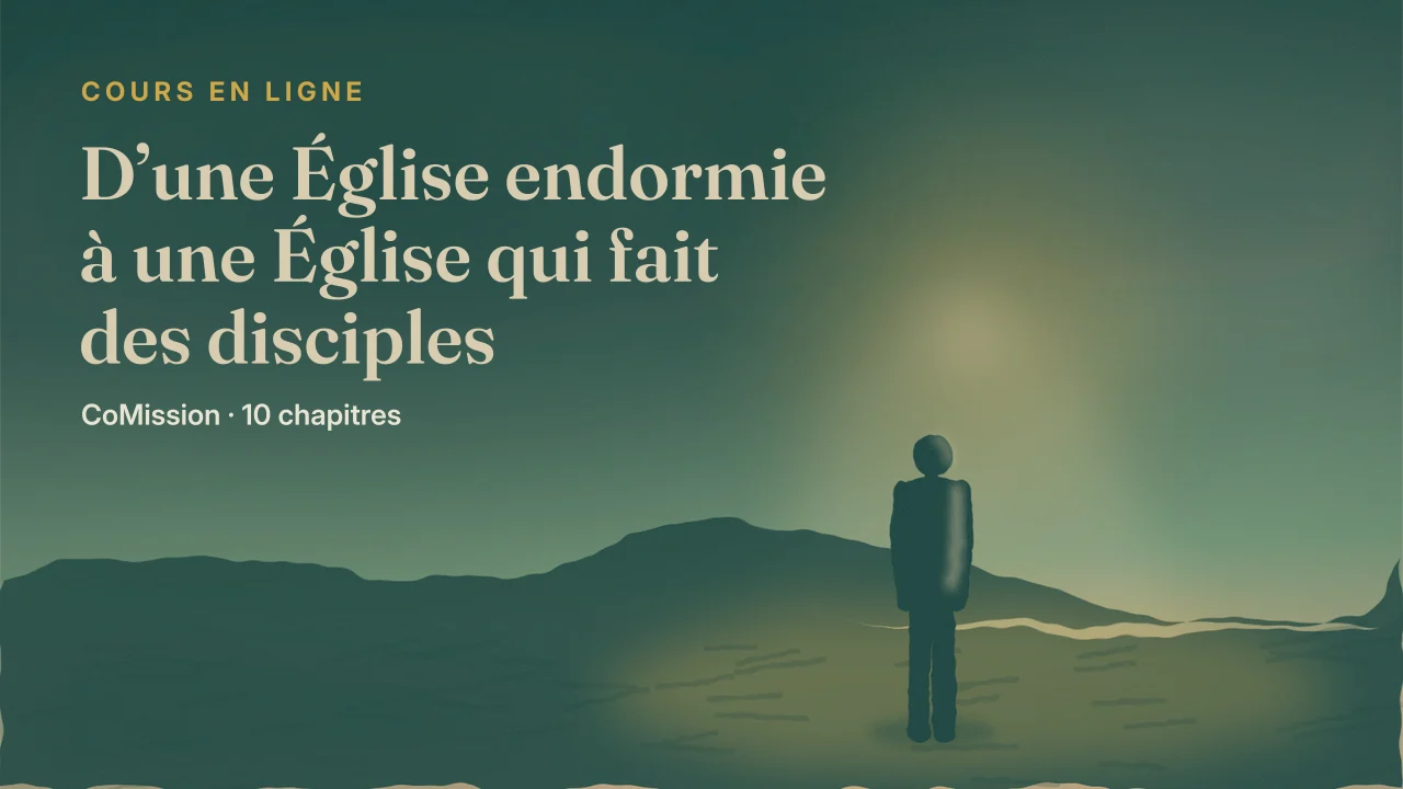 Couverture : D’une Église endormie à une Église qui fait des disciples — changer l’assemblée, pas le calendrier.