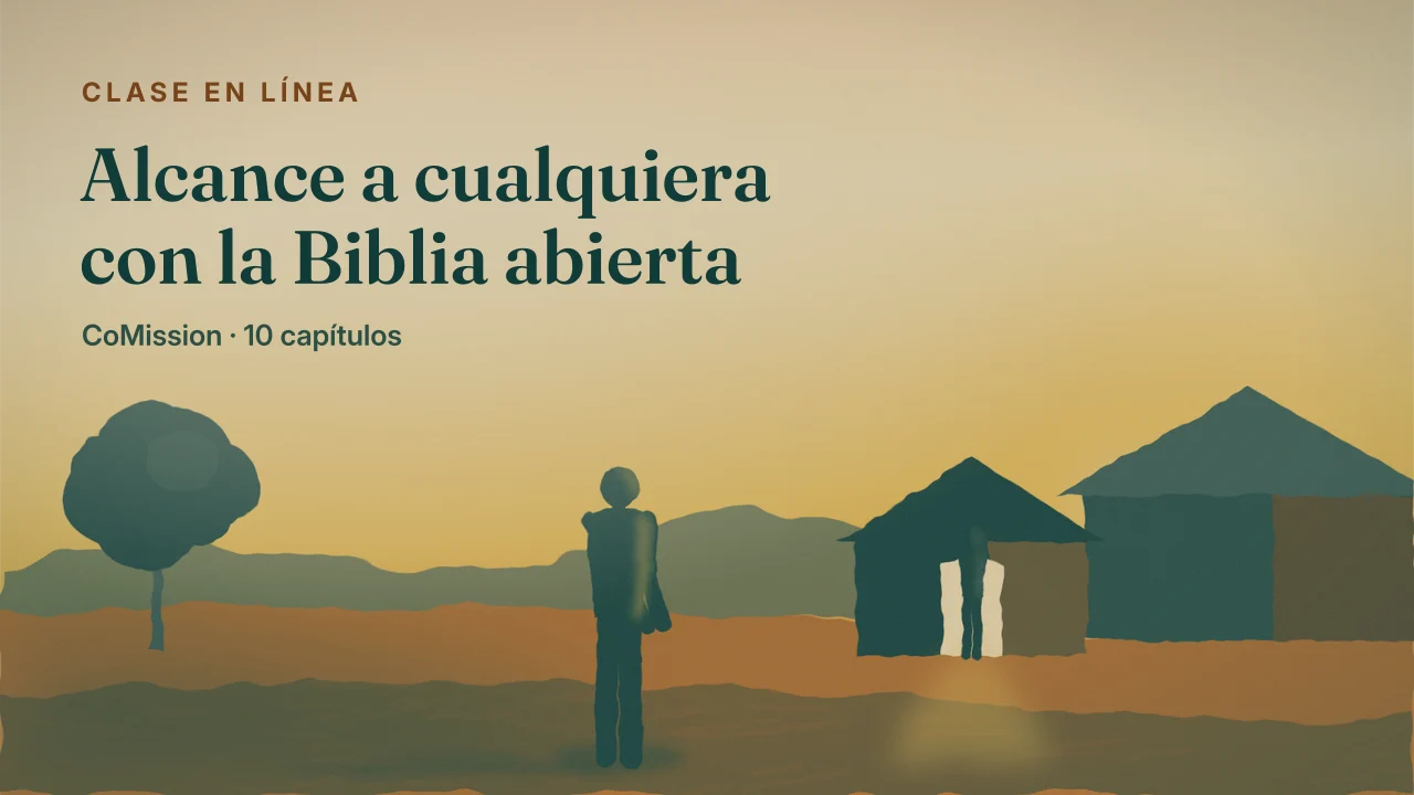 Portada: Alcance a cualquiera con la Biblia abierta — las palabras, el pasaje y el primer nombre de su lista.