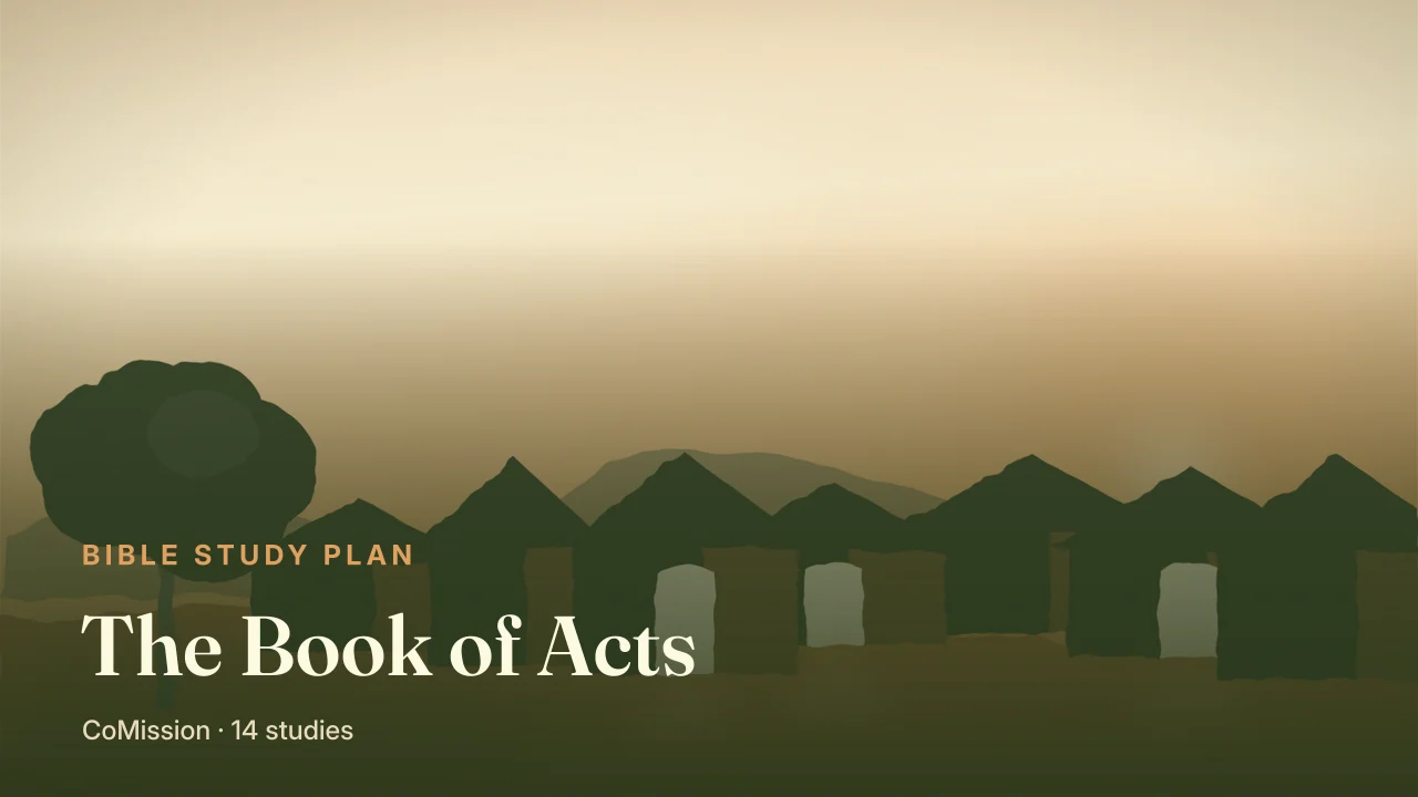 The Book of Acts — fire spreading from one city across the horizon toward Rome