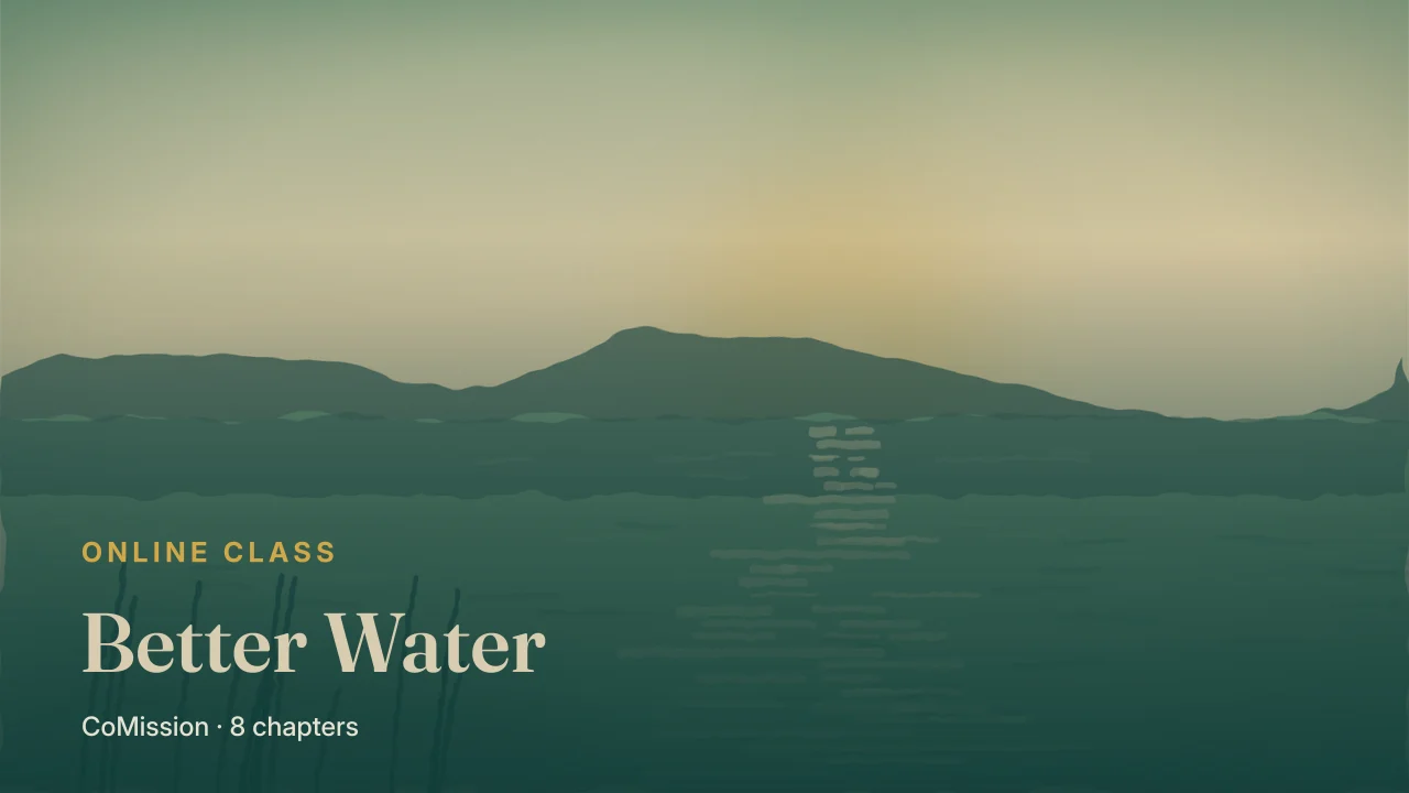 Cover: Better Water — a testimony you can remember and say to anyone.