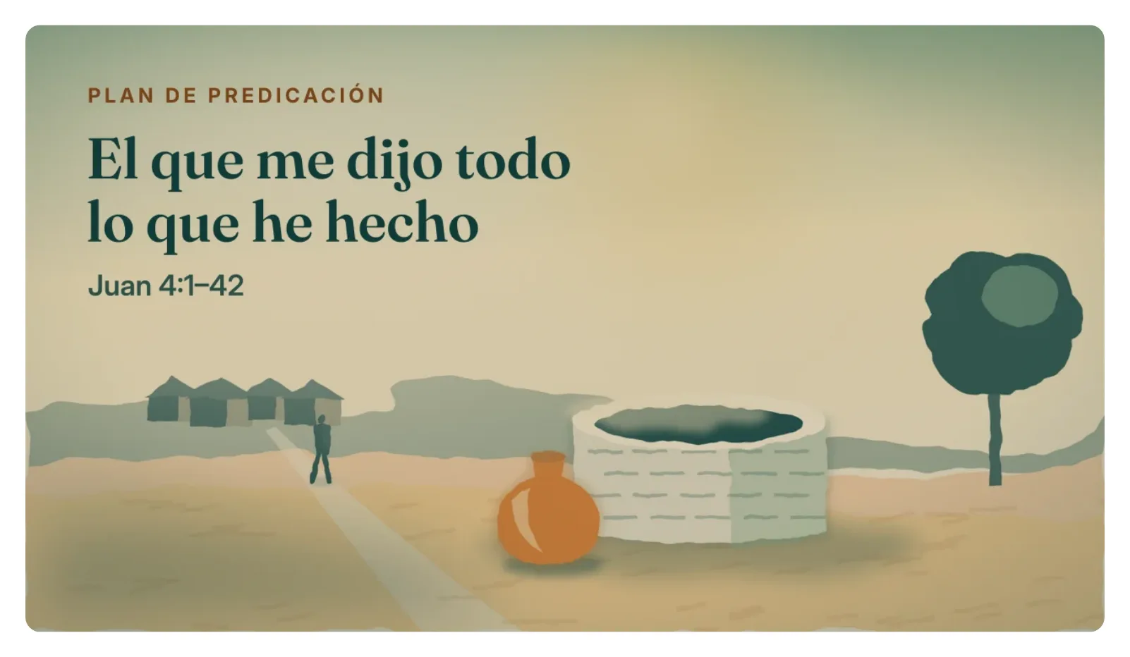 La página de los planes de predicación, con la portada de cada sermón.